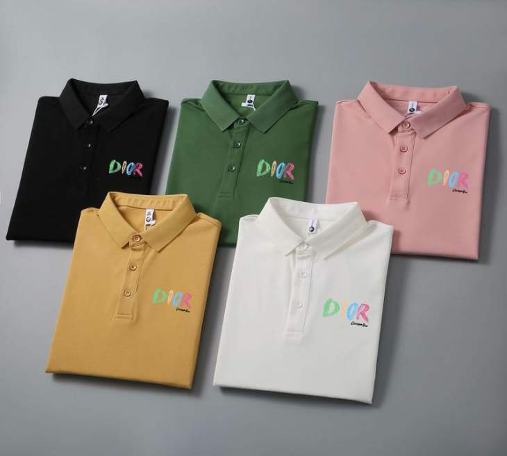 Dior Polo Shirts Short _SKUDiorM-4XL11Lr18228443